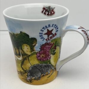 I Love Texas Mug/cup 10 Oz Lone Star State Ceramic The Post Card Factory
